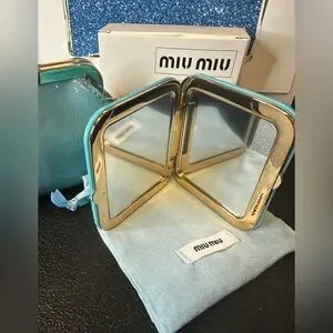 The Miu Miu compact mirror NIB